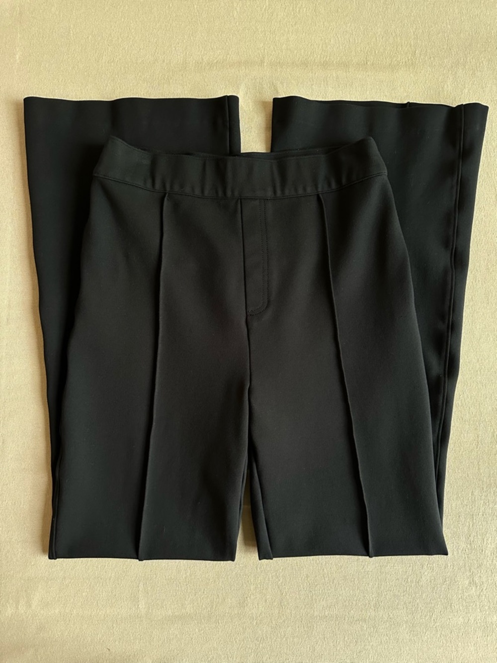 SPANX Black Hi-Rise Flare Pant - Picture 4 of 10